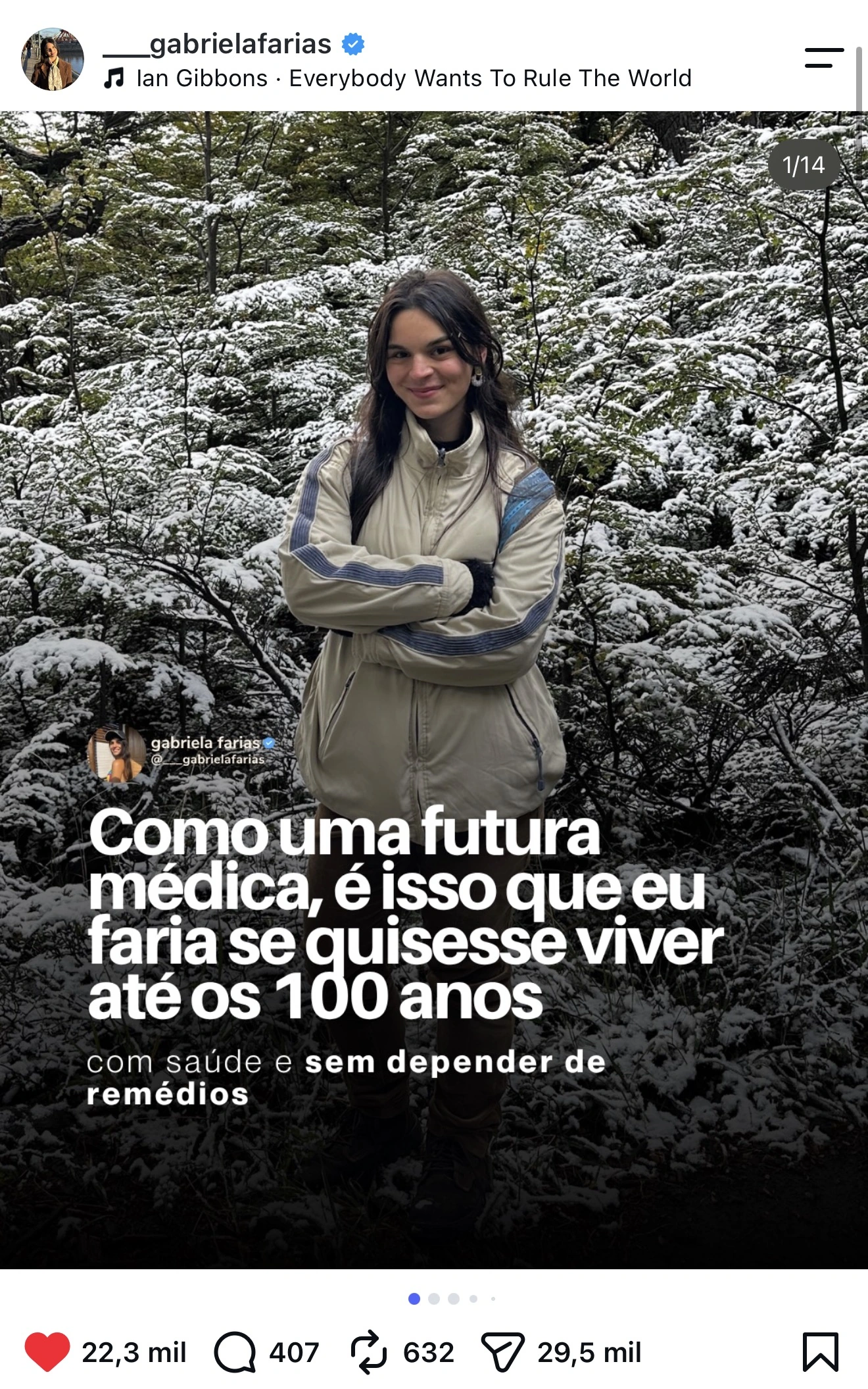 Post da Gabriela Farias com 276 mil curtidas: A geração de jovens que quer voltar a morar na roça já está entre nós