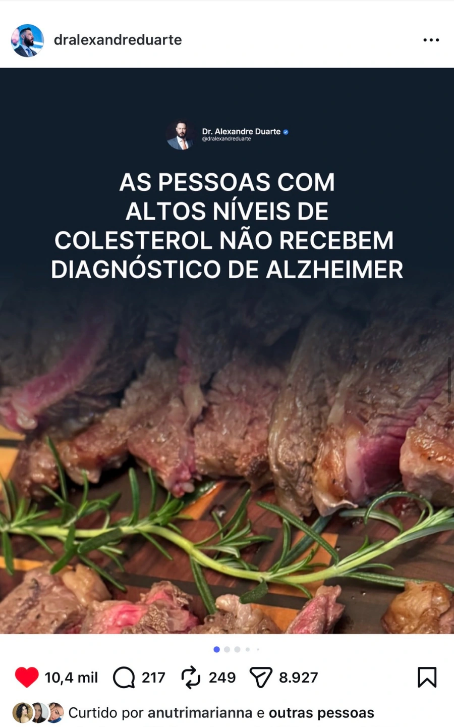 Resultado de Alexandre Duarte . print original da publicação